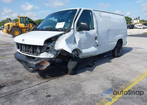 2000 Ford E-250 Commercial from USA, damaged, VIN 1FTNE2428YHB89833